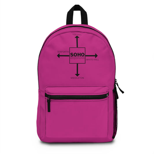 Soho Square Backpack (Pink)