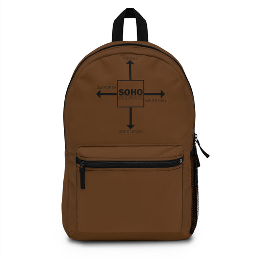 Soho Square Backpack (Brown)